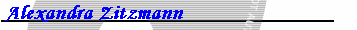 Alexandra Zitzmann